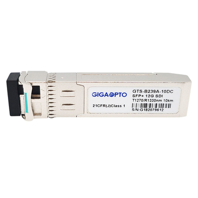 12G UHD SDI Video SFP Transceiver BiDi 12T 13R SMPTE Optical Transceiver Nhà sản xuất