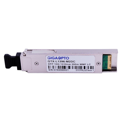 Mô-đun thu phát quang 10G XFP LRM FP 1310nm MMF 220m trên OM3 MMF DOM