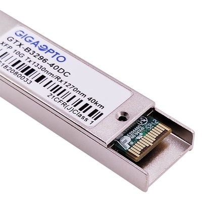 Mô-đun thu phát sợi quang XFP BIDI ER40 10Gbps 1330nm / 1270nm 40km DOM