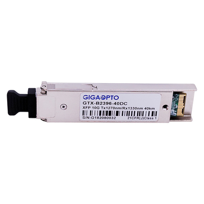 Mô-đun thu phát sợi quang DOM 10Gbps XFP WDM 1270nm / 1330nm 40km