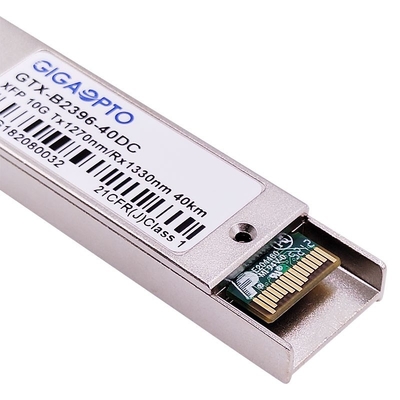 Mô-đun thu phát sợi quang DOM 10Gbps XFP WDM 1270nm / 1330nm 40km