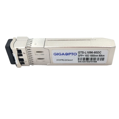 1550nm 10GBASE-ZR Bộ thu phát tương thích của Cisco 80km SMF cho SFP-10G-ZR