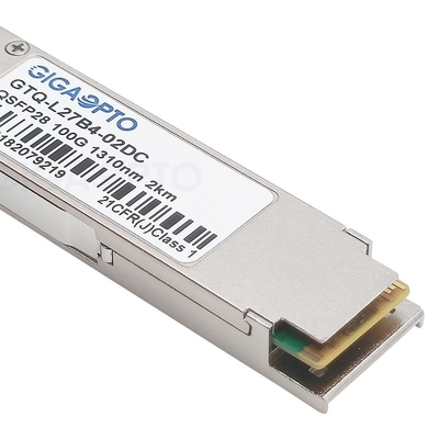 Mô-đun thu phát quang QSFP28 2km SMF LC cho Cisco QSFP-100G-CWDM4-S