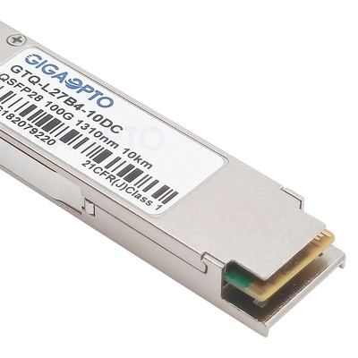 QSFP28 CWDM4 Bộ thu phát tương thích của Cisco SMF 10km cho QSFP-100G-4WDM-S