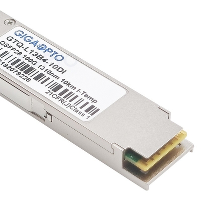 Mô-đun thu phát 100G LR4 QSFP28 10km dành cho công nghiệp Cisco QSFP-100G-LR4-I