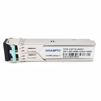 1000BASE-CWDM Bộ thu phát tương thích của Cisco 100km SMF cho CWDM-SFP-xxxx-100