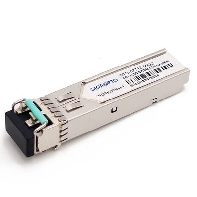 Bộ thu phát sợi quang 1000BASE-CWDM 80km SMF cho Cisco CWDM-SFP-xxxx