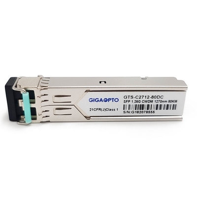 Bộ thu phát sợi quang 1000BASE-CWDM 80km SMF cho Cisco CWDM-SFP-xxxx