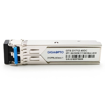 100GHz C17-C61 1000BASE-DWDM SFP 40km SMF cho Cisco DWDM-SFP-xxxx-40