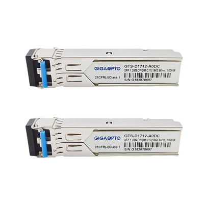 DWDM-SFP Bộ thu phát tương thích của Cisco Mô-đun 100GHz 1G EZX 100km SMF
