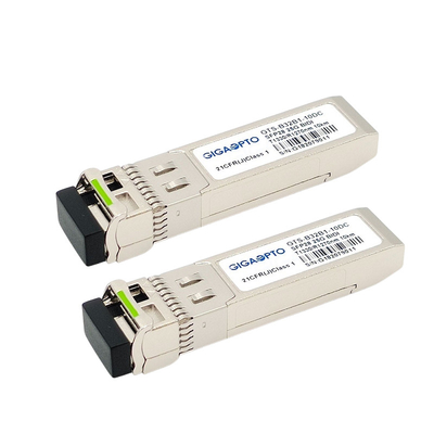 SFP28 25GBASE TX-1330nm RX-1270nm 10km Mô-đun thu phát quang Simplex LC SMF DOM