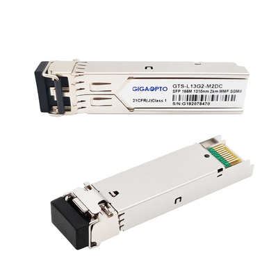 100BASE-FX SFP SGMII Bộ thu phát Cisco GLC-GE-100FX 1310nm 2km cho MMF