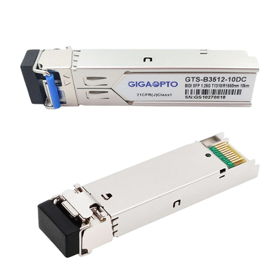 T1310nm / R1550nm Bộ thu phát SFP BIDI tương thích Cisco GLC-BX-10U 10km