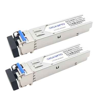 T1310nm / R1550nm Bộ thu phát SFP BIDI tương thích Cisco GLC-BX-10U 10km