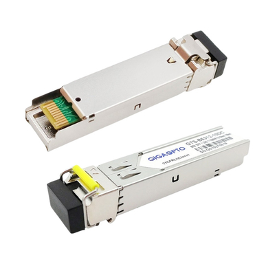 TX1550nm RX1310nm Mô-đun thu phát Cisco 1000BASE-BX SFP 10km cho SMF GLC-BX-10D