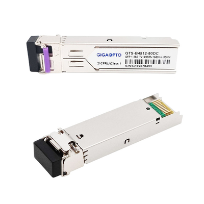 1000BASE-BX Bộ thu phát Gigabit của Cisco 80km LC SMF DOM cho GLC-BX80-UA