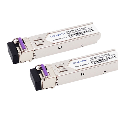 TX1490nm RX1570nm WDM 80km SMF DOM LC 1.25G Bộ thu phát Ethernet của Cisco GLC-BX80-U