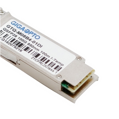 Mô-đun thu phát quang QSFP28 850nm MMF 100m cho Cisco QSFP-100G-SR4-I