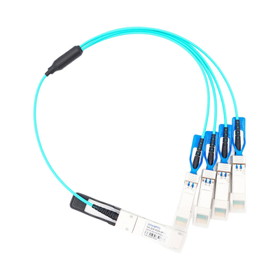 Cáp quang chủ động 100G QSFP28 đến 4x25G SFP28 AOC cho Cisco QSFP-4SFP25G-AOC