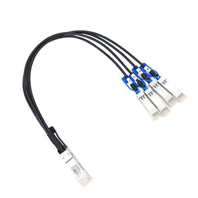 Cáp đồng đính kèm trực tiếp 100G QSFP28 đến 4x25G SFP28 cho Cisco QSFP-4SFP25G-CU