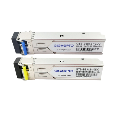 Mô-đun thu phát 10km WDM BIDI T1310nm R1550nm 10km cho HP SFP-1G-BXD-10