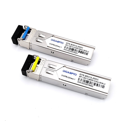 Máy phát tín hiệu SFP 20km sợi một chế độ cho truyền dữ liệu đường dài
