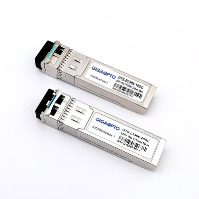 Máy thu quang 10G SFP + với bước sóng 3 năm 850nm/1310nm/1550nm
