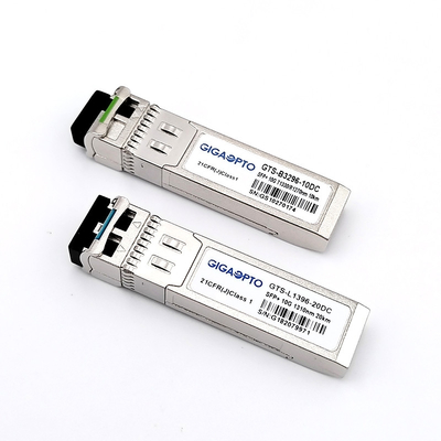 10G Optic SFP Transceiver Module cho khoảng cách 300m/10km/40km/80km