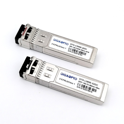 LC Connector Fiber Channel SFP với 100000 giờ MTBF và trọng lượng 25g